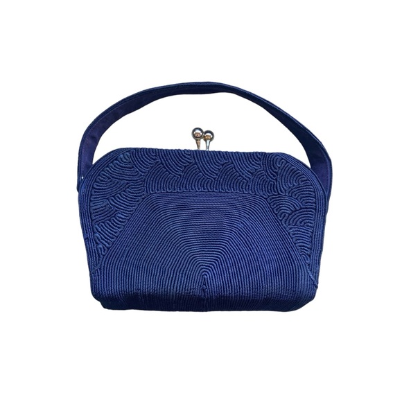 Vintage 1940s Telephone Cord Hand Bag ☎️ - Picture 1 of 9